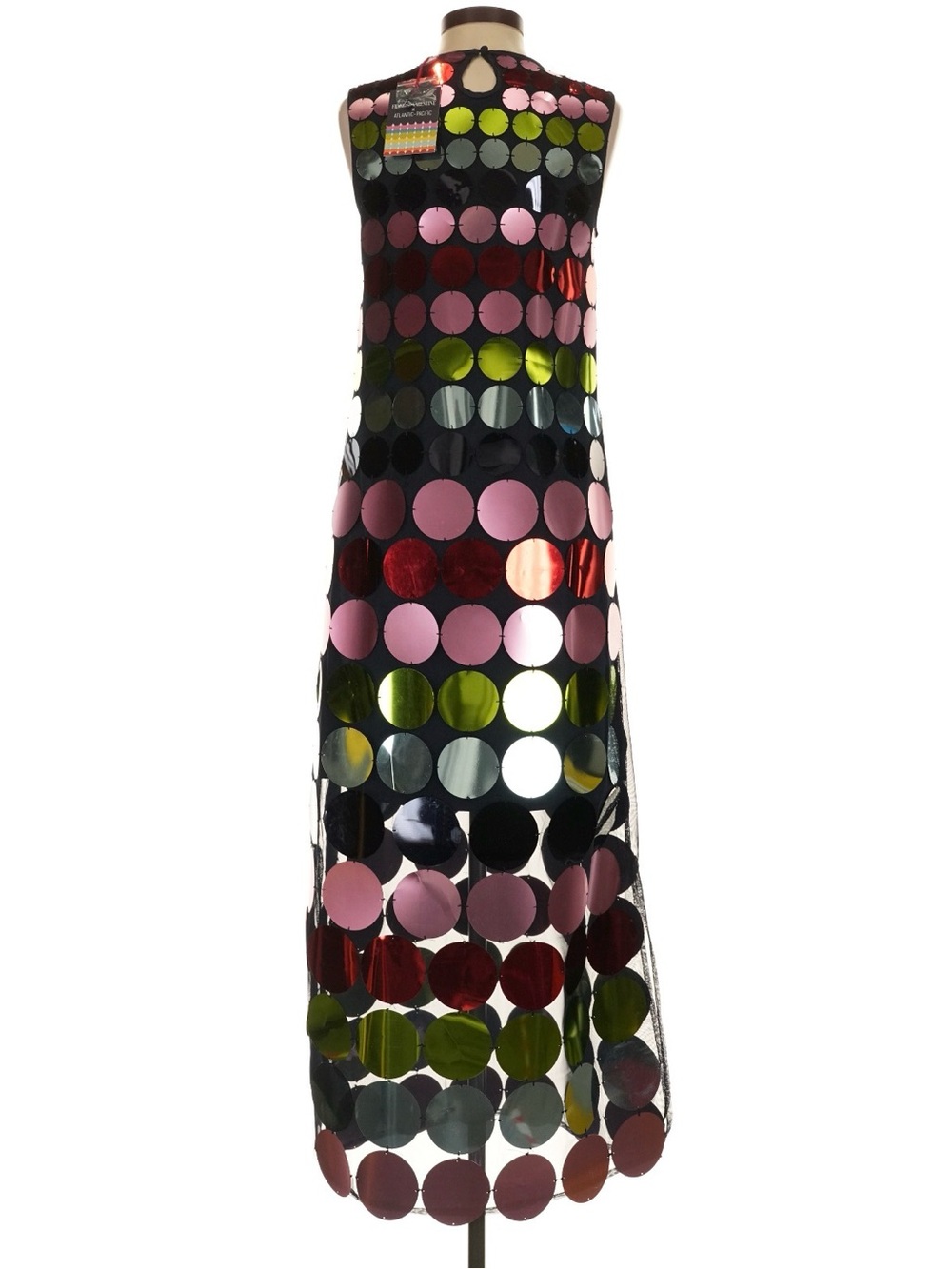 FRANCES VALENTINE X ATLANTIC-PACIFIC Sequin Maxi Dress Size Small NWT - Picture 10 of 16